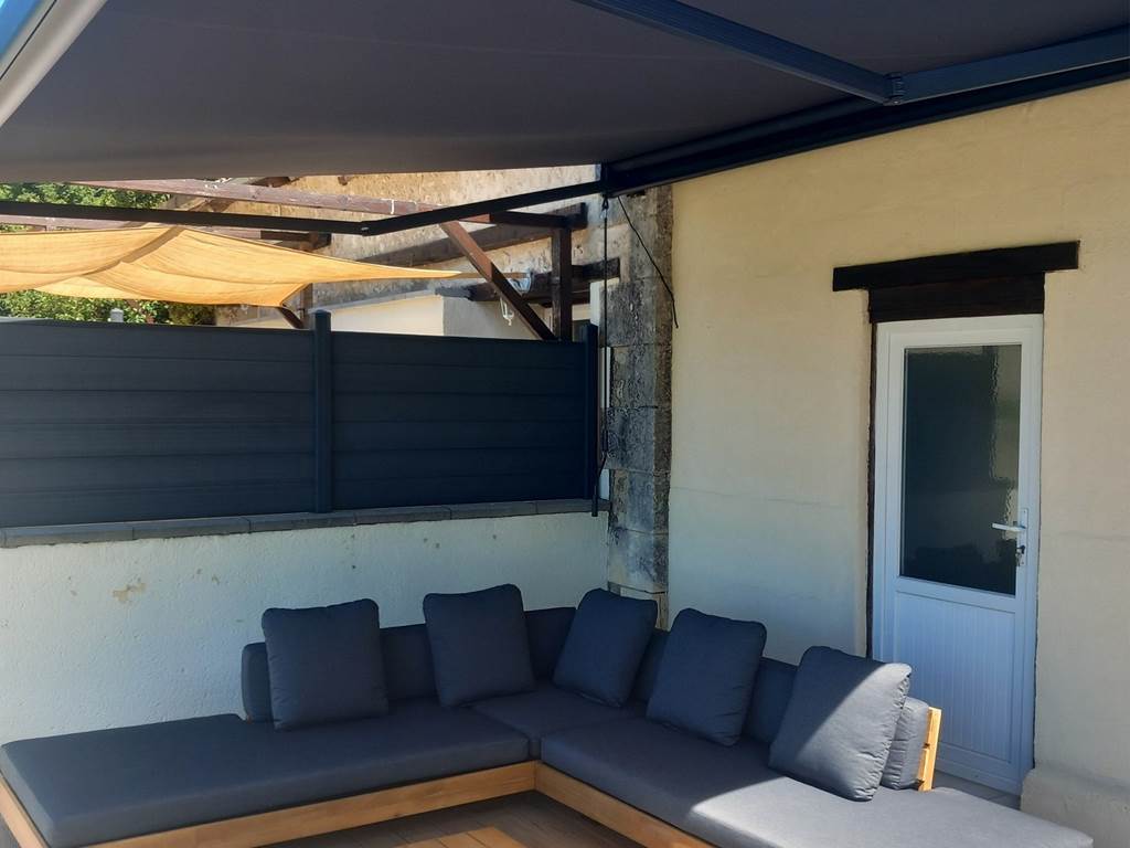 Terrasse avec magnifique vue panoramique