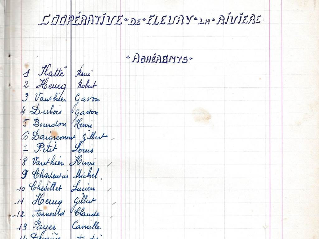 membres fondateurs