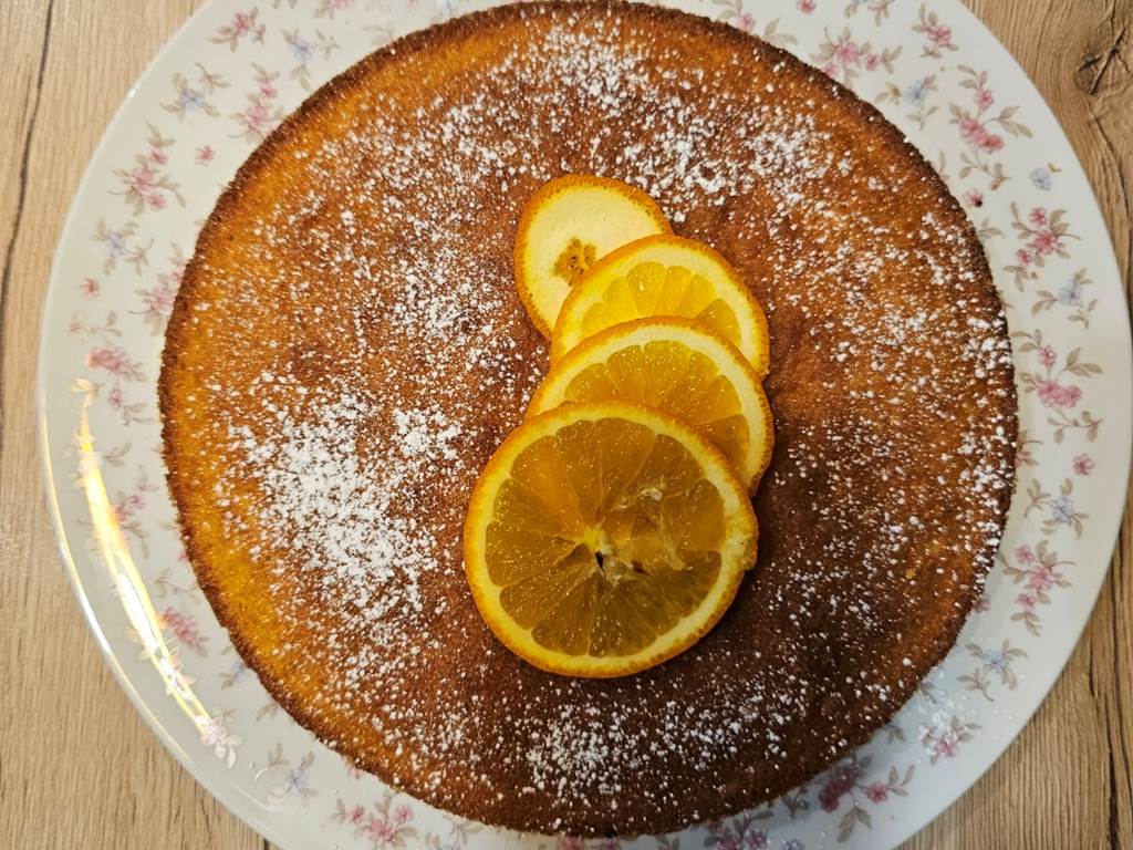 gateau orange maison