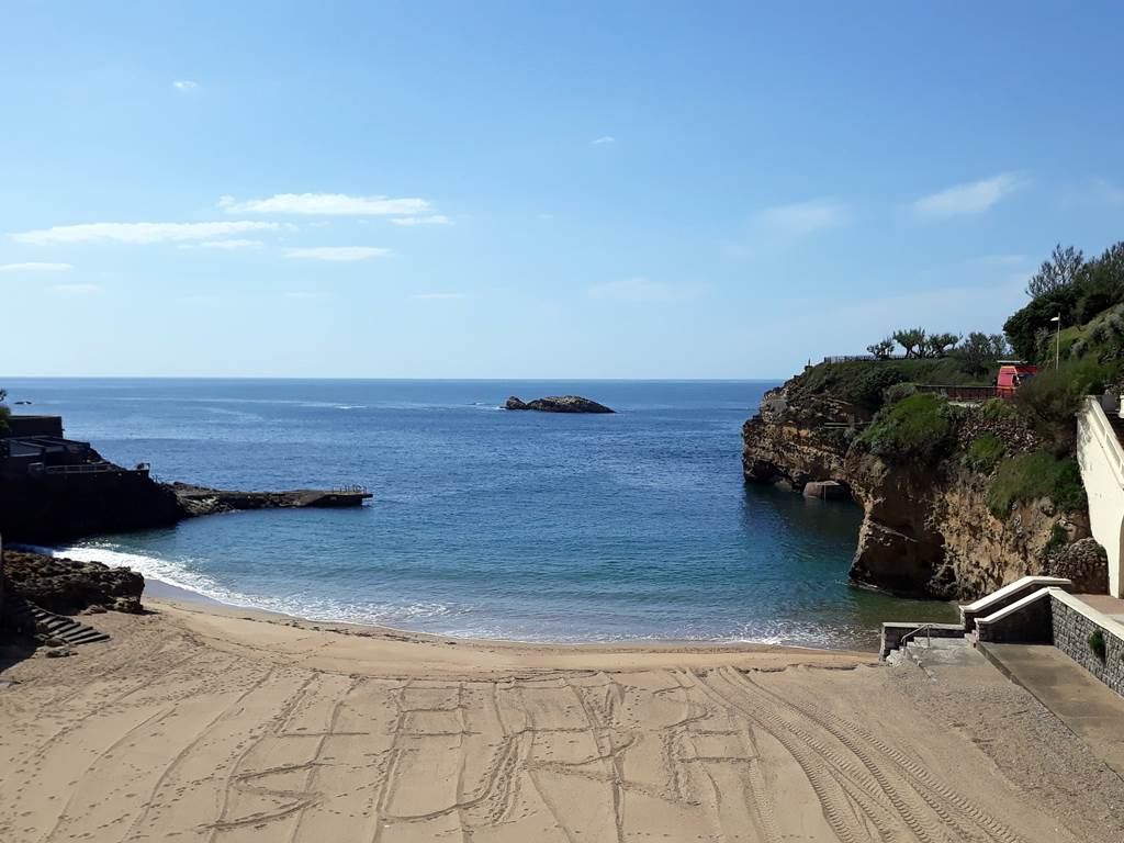 Biarritz la Plage du Port Vieux