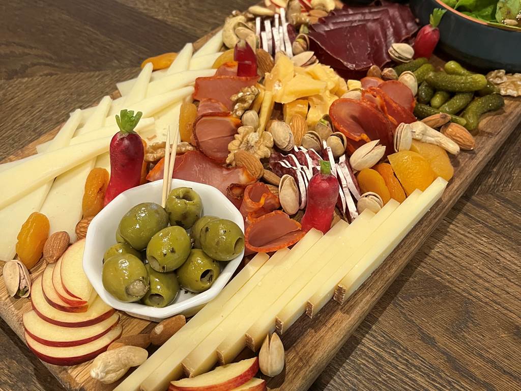 Planche repas pour deux personnes