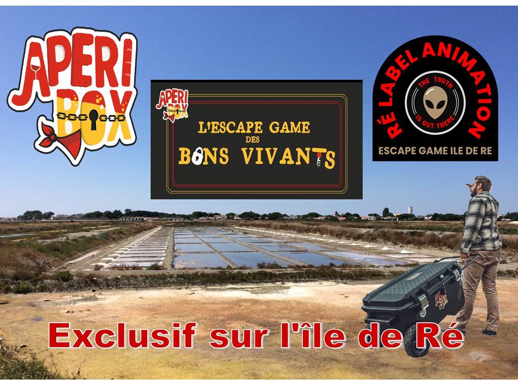 Escape game des bons vivants apéribox sur l'ile de ré