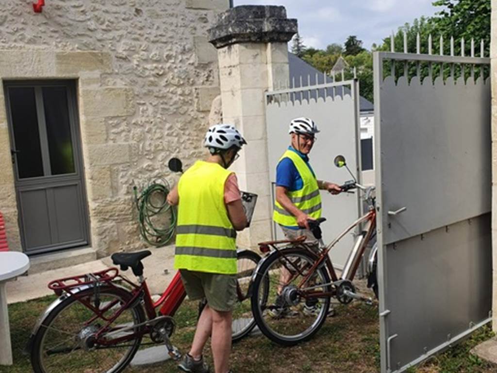 Portail accès, Loire à vélo