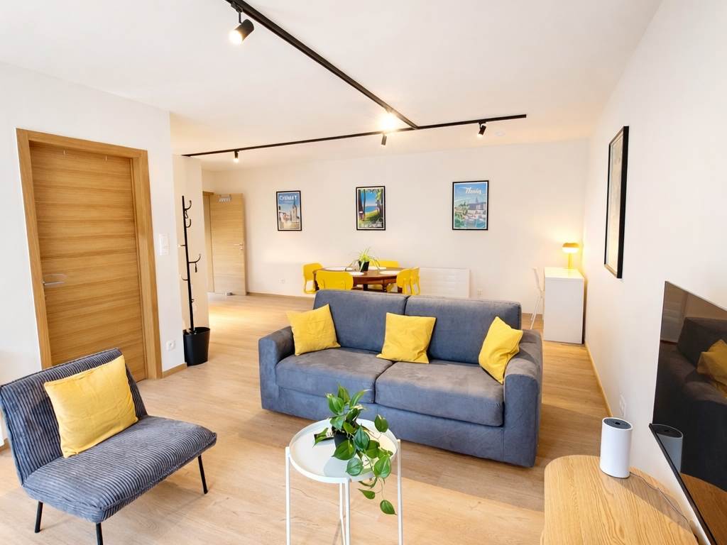 Pièce de vie, vue d'ensemble