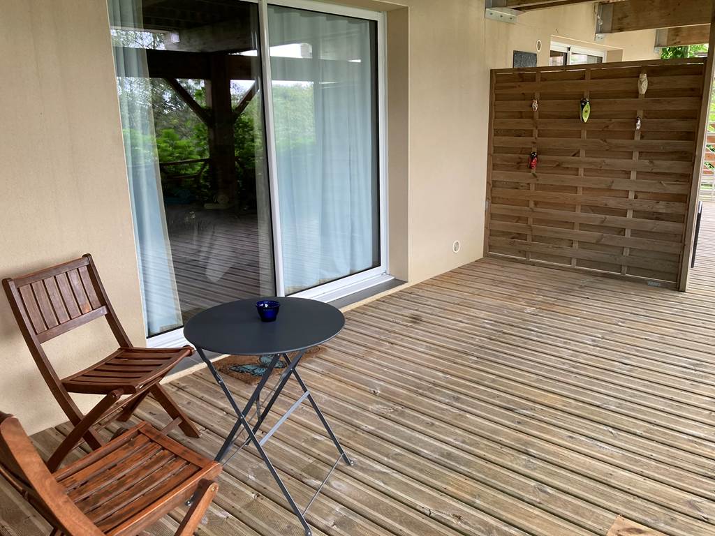 La terrasse de la chambre LOUSLITGES