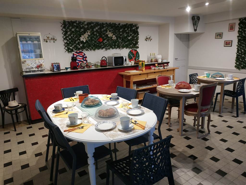La maison d'Eole  Petit-déjeuner
