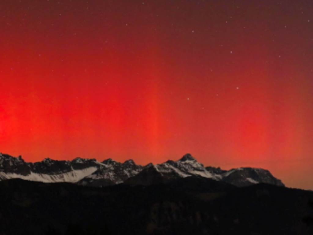 Aurore boreale 12 nov 2025