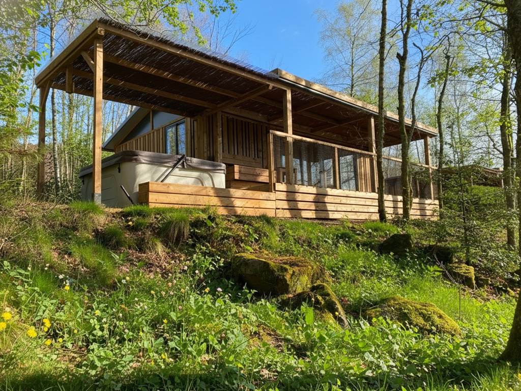 HY•Lødge Spa 6 personnes avec spa privatif