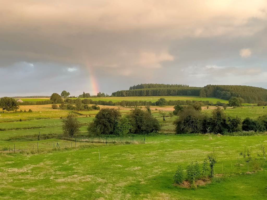 Vue sur la campagne