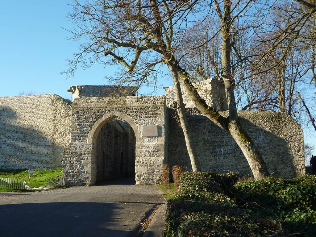 Porte Jeanne d'Arc à St Valéry sur Somme en Baie de Somme