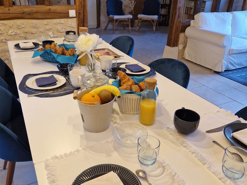 La Maison Pas'ChaAxe : Petit déjeuner