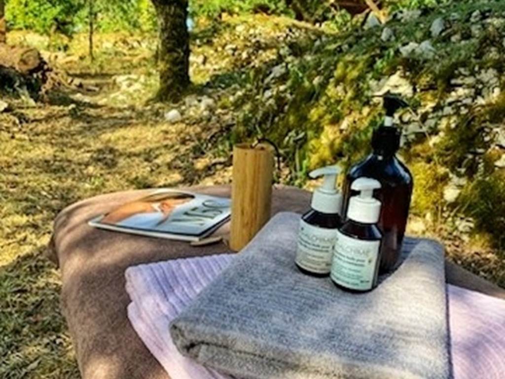 Massage en pleine nature ou au coin du feu