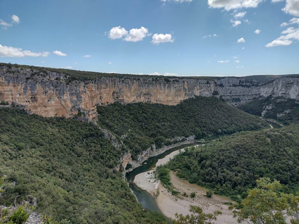 Les gorges de l'Ardeche