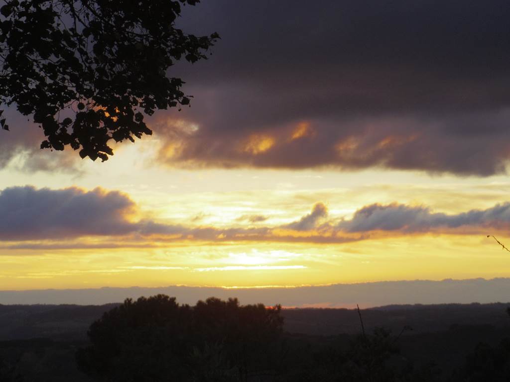 Soleil couchant