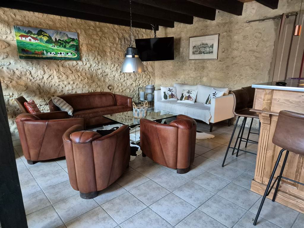 Le salon lounge du Domaine