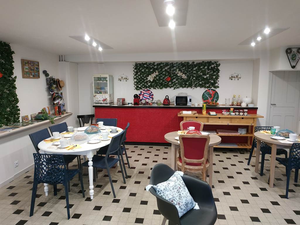 La maison d'Eole  Petit-déjeuner