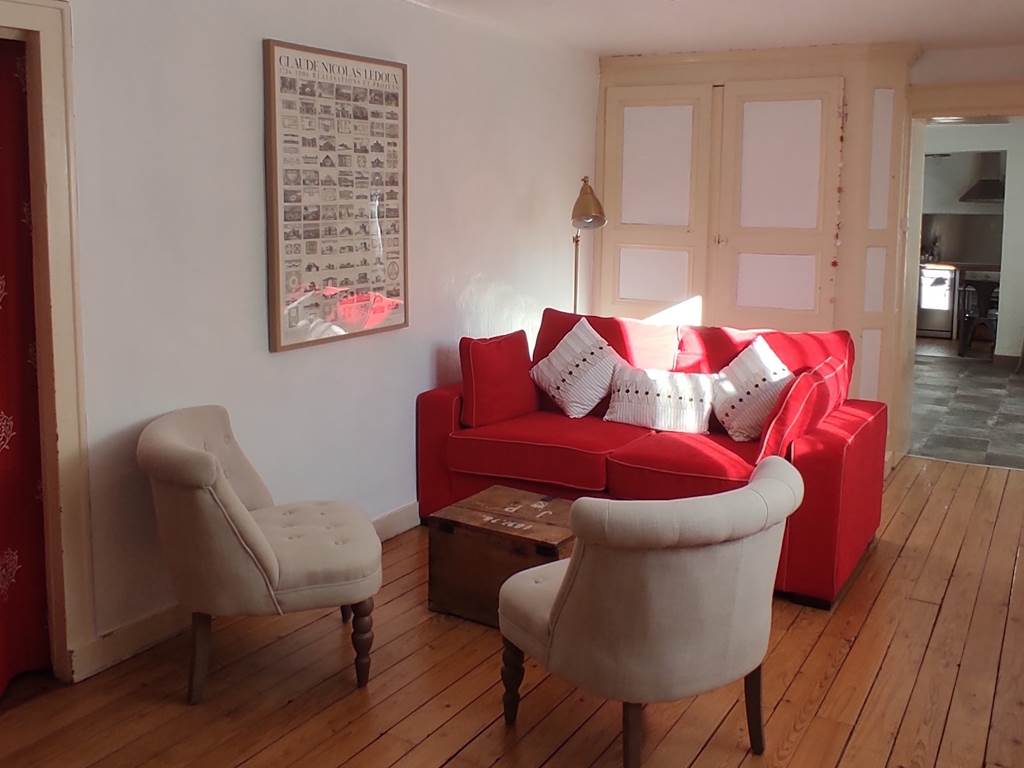 Salon TV, appartement