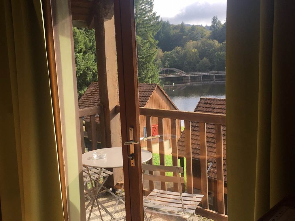 Vue depuis l'intérieur d'un gite