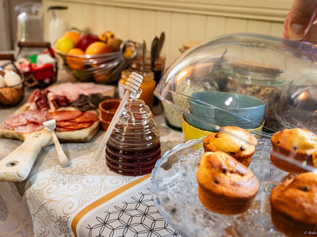 Buffet petit déjeuner BedinBellongue