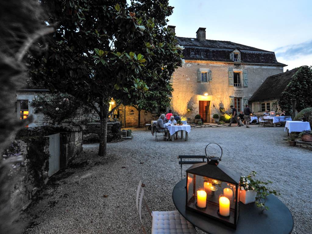 Diner en Terrasse au Manoir de Malagorse
