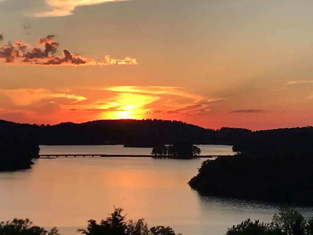 Coucher de soleil sur Nergout