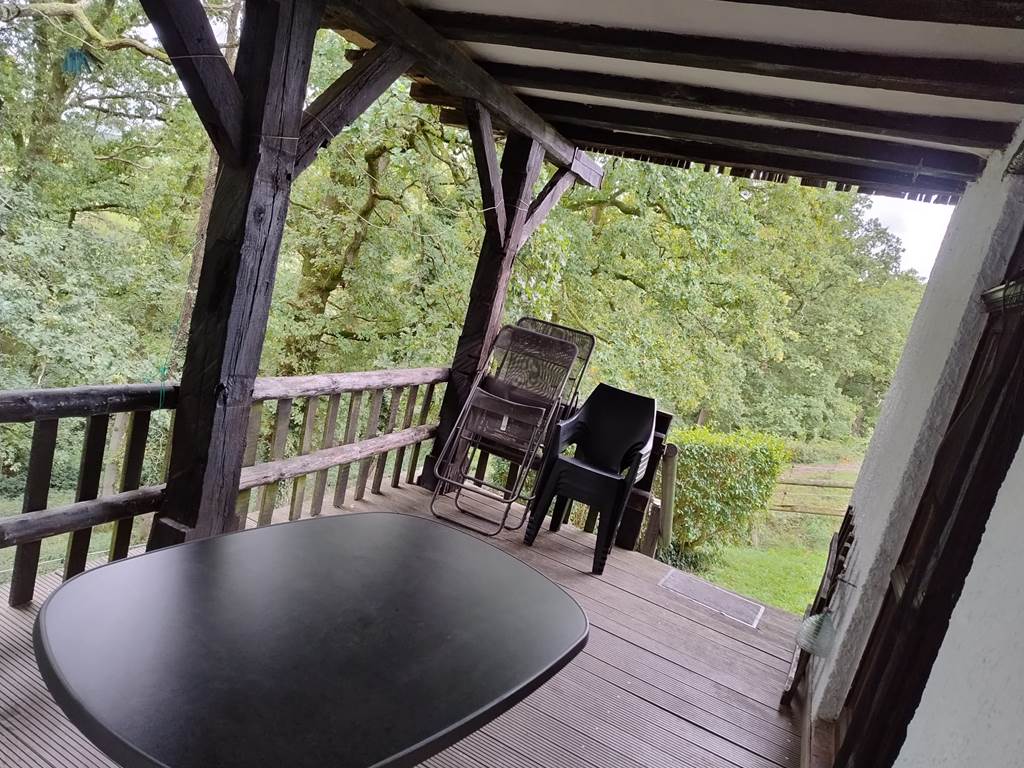 Terrasse couverte