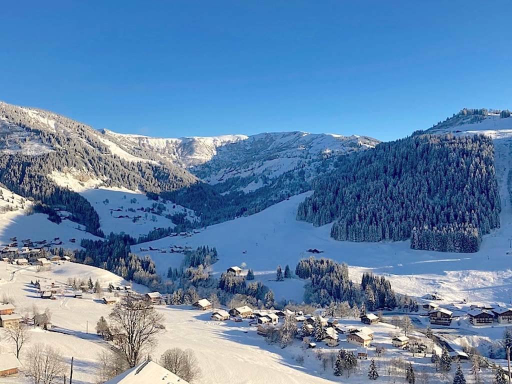 Vue depuis le chalet Lachat