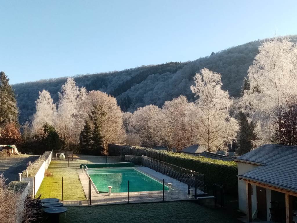 Jardin en hiver