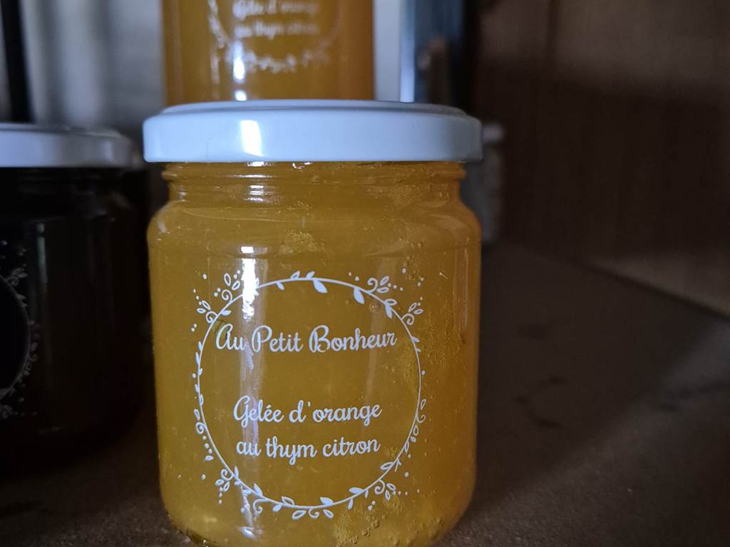 Gelée d'orange au thym citron