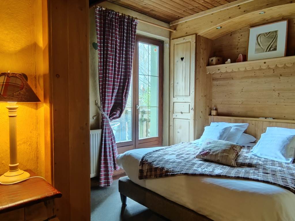 chambre cosy  junior suite bois décoration montagne esprit cooconning