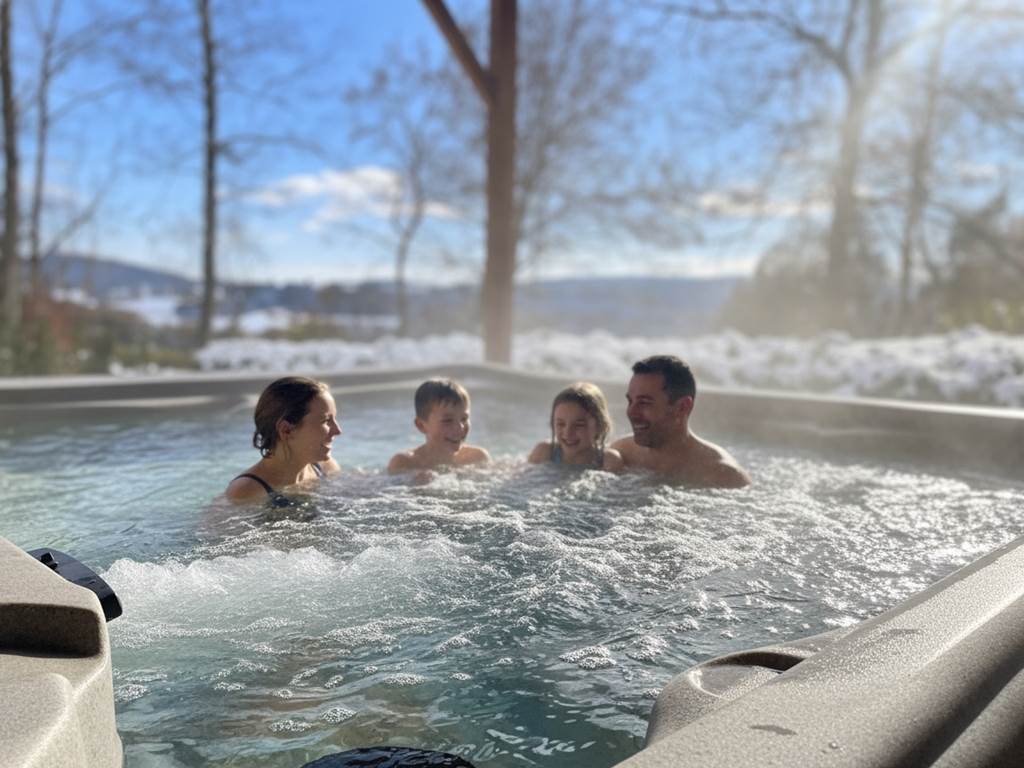 HY•Lødge Spa 5 personnes avec spa privatif