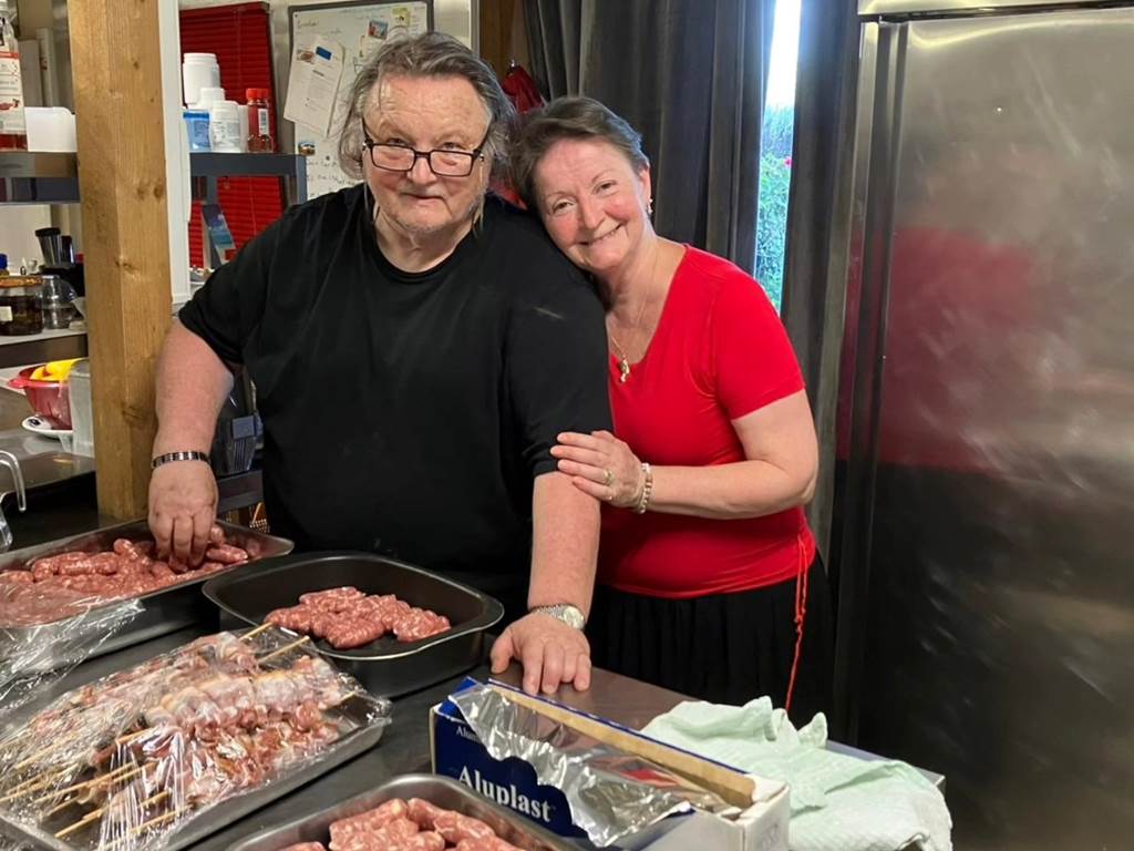 Françoise et Jules Maison d'Hôtes Le Ranch des Lacs 87120