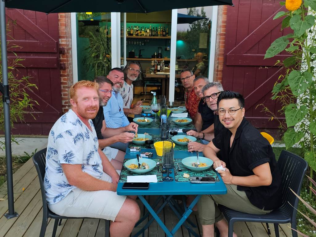 Table d'hôte du samedi soir !