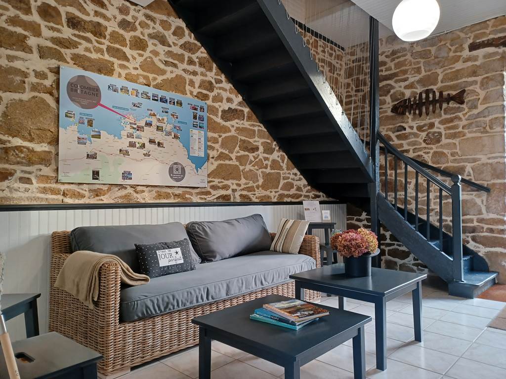 Accueil du Colombier Bretagne chambres d'hôtes