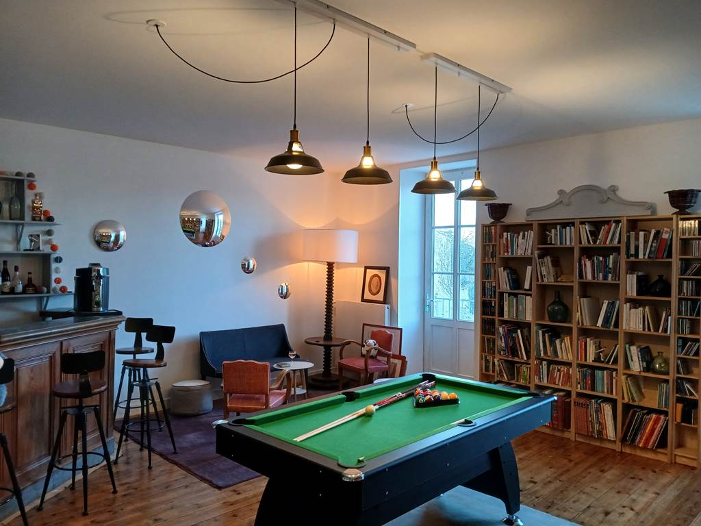 Billard / Bibliothèque