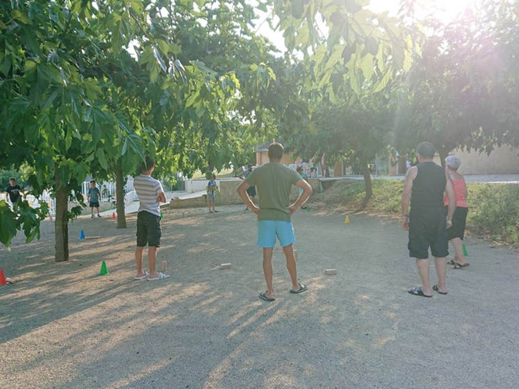 Terrain de pétanque gites Meriva