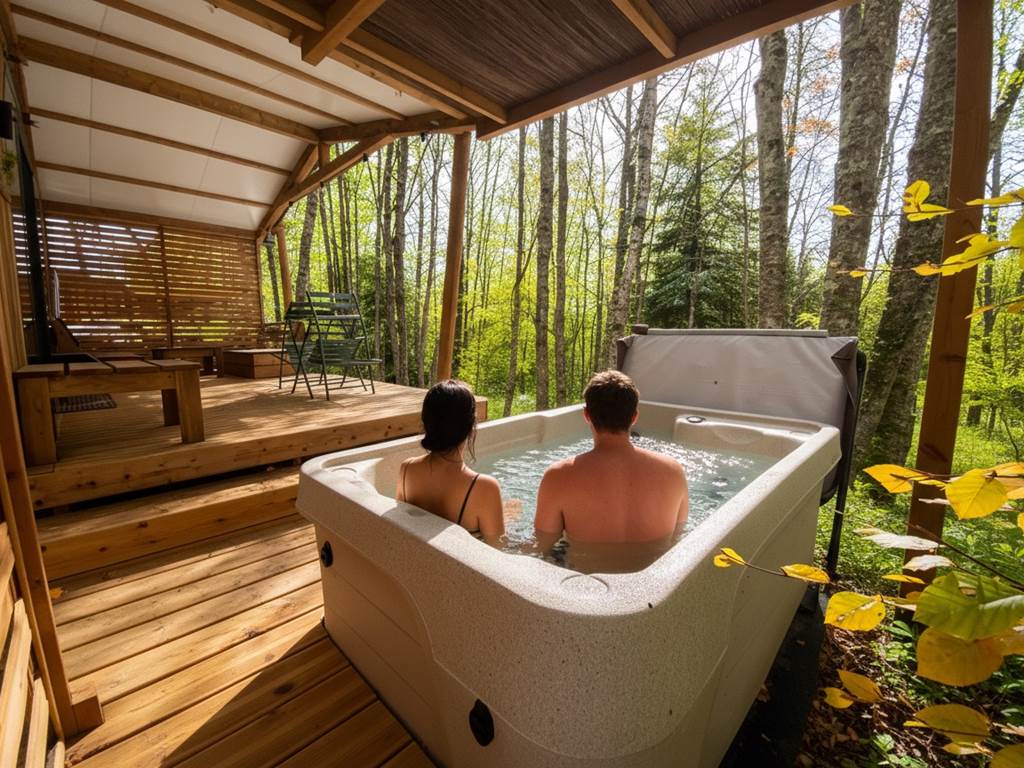 HY•Lødge Spa 2 personnes avec spa privatif