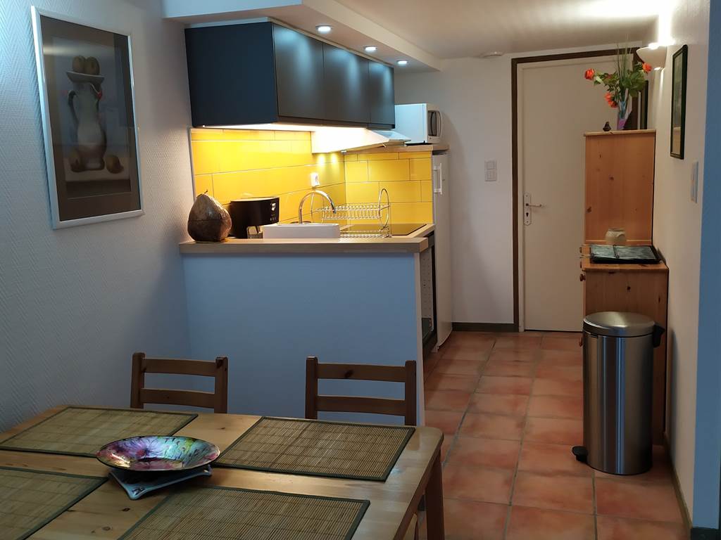 coin repas de l'appartement