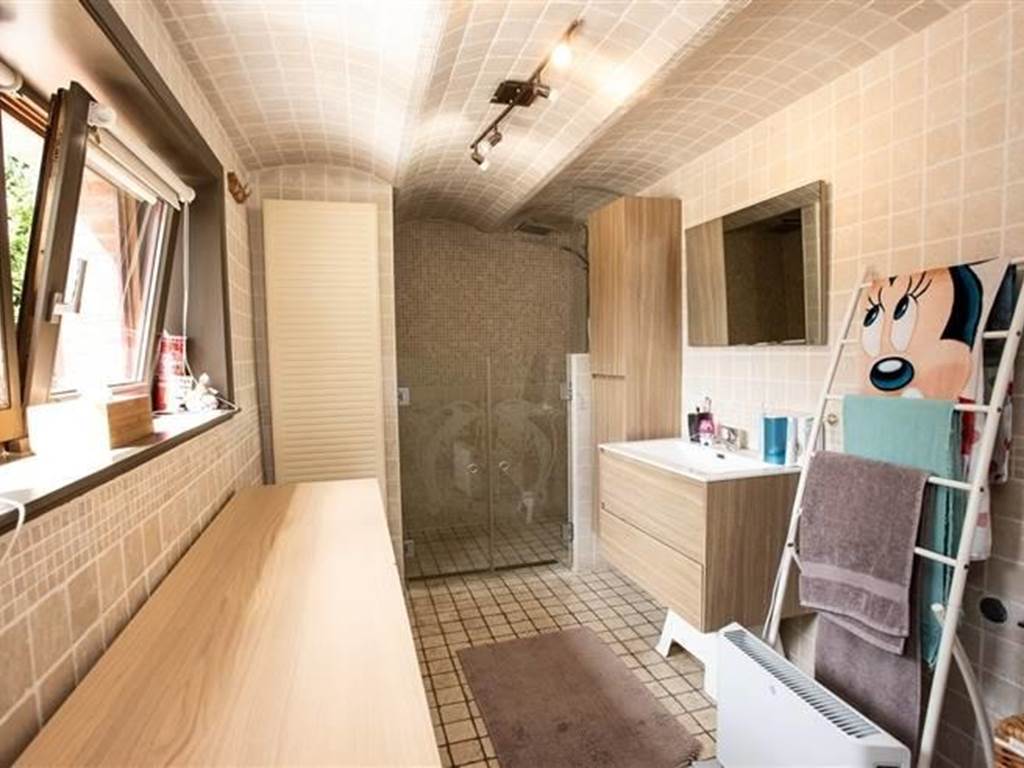 La salle de douche