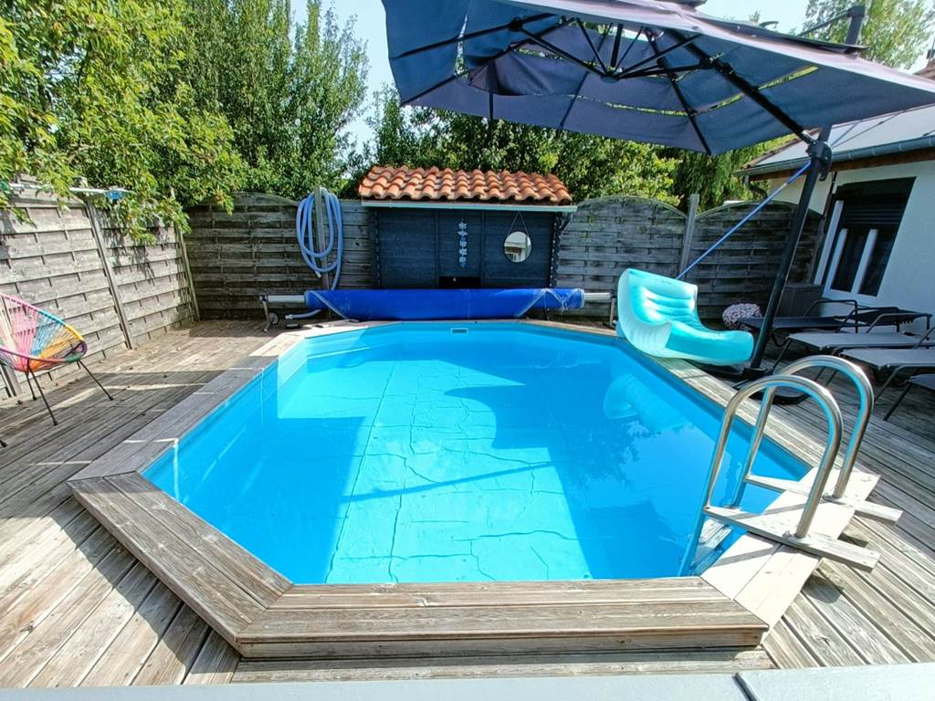 piscine chauffée 29°