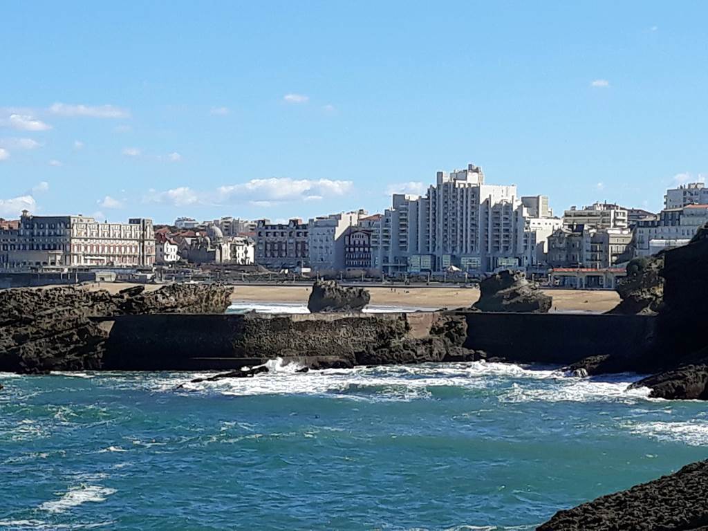 Biarritz - La Grande Plage - Le Phare - L'Hôtel du Palais