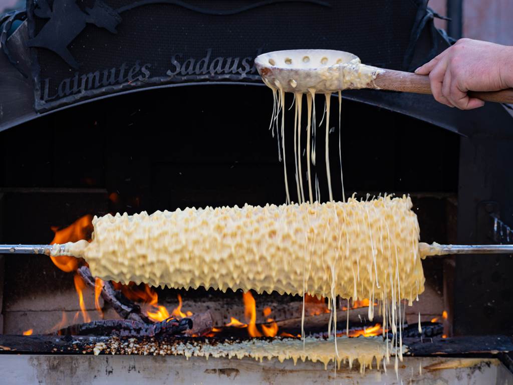 Gâteaux à la Broche