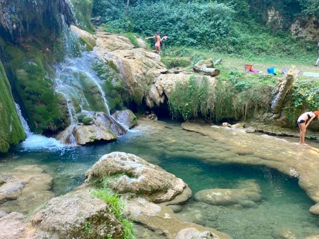 Cascade Aveyron baignade