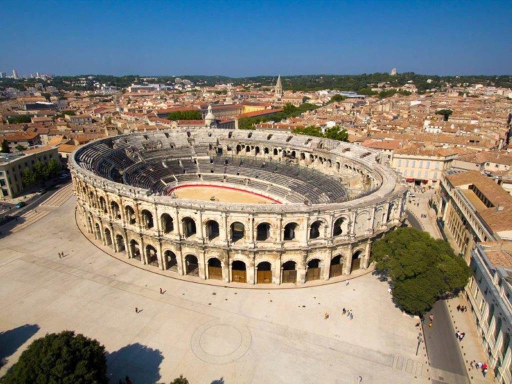 Les arènes de Nîmes