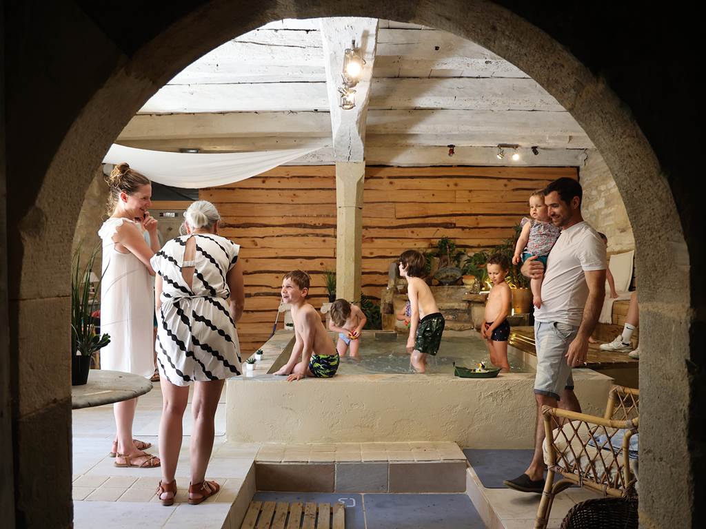 Chateau de Saint Chamarand, Bain Romain, espace fraicheur (2)