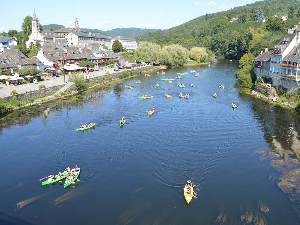 locaation canoë kayak argentat dordogne