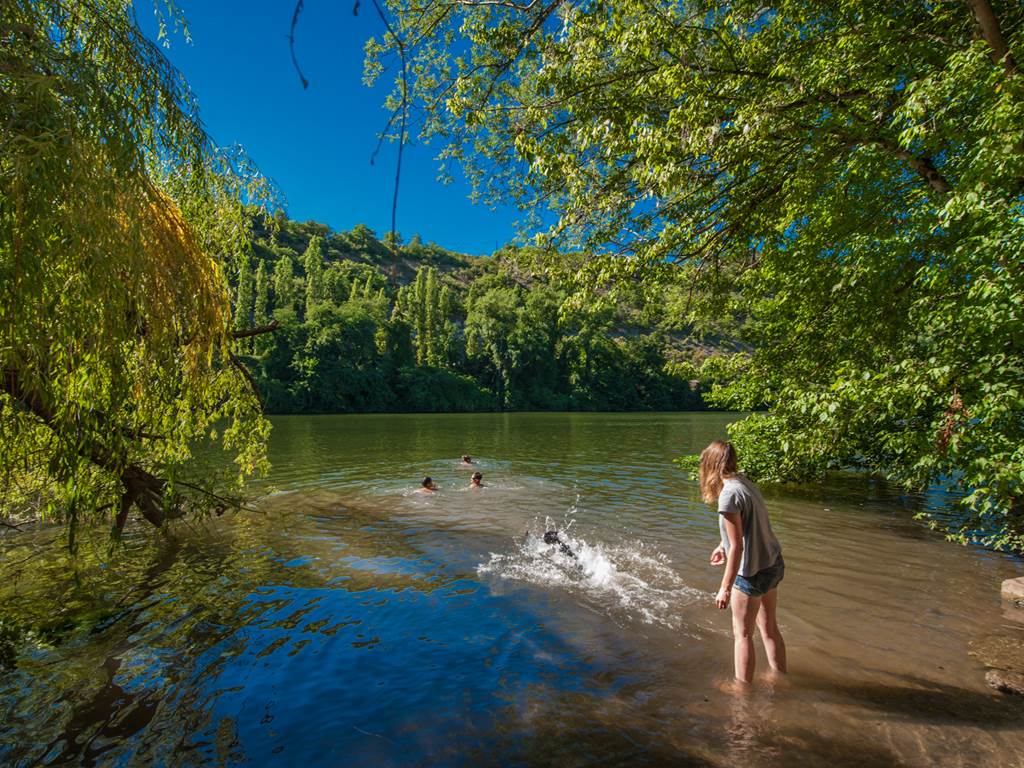 Camping Rivie`re de Cabessut a` Cahors_01 © Lot Tourisme - C. ORY