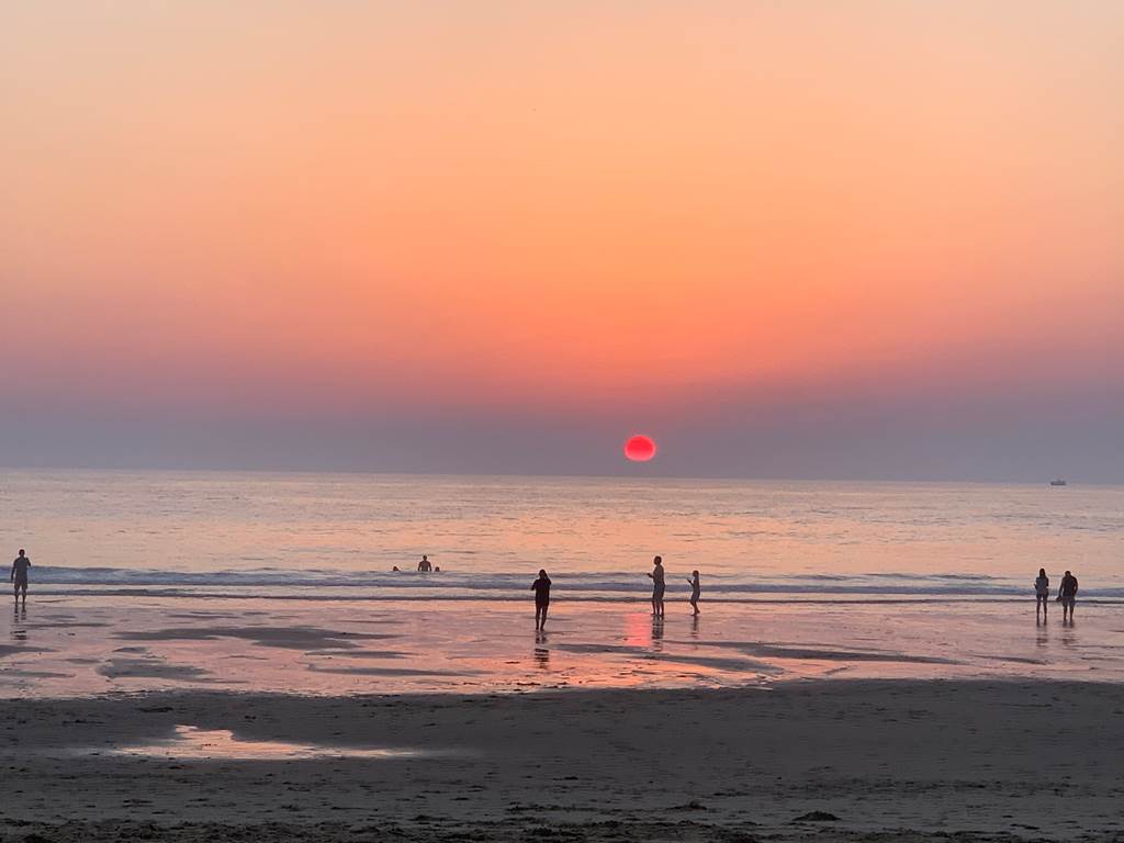 coucher de soleil
