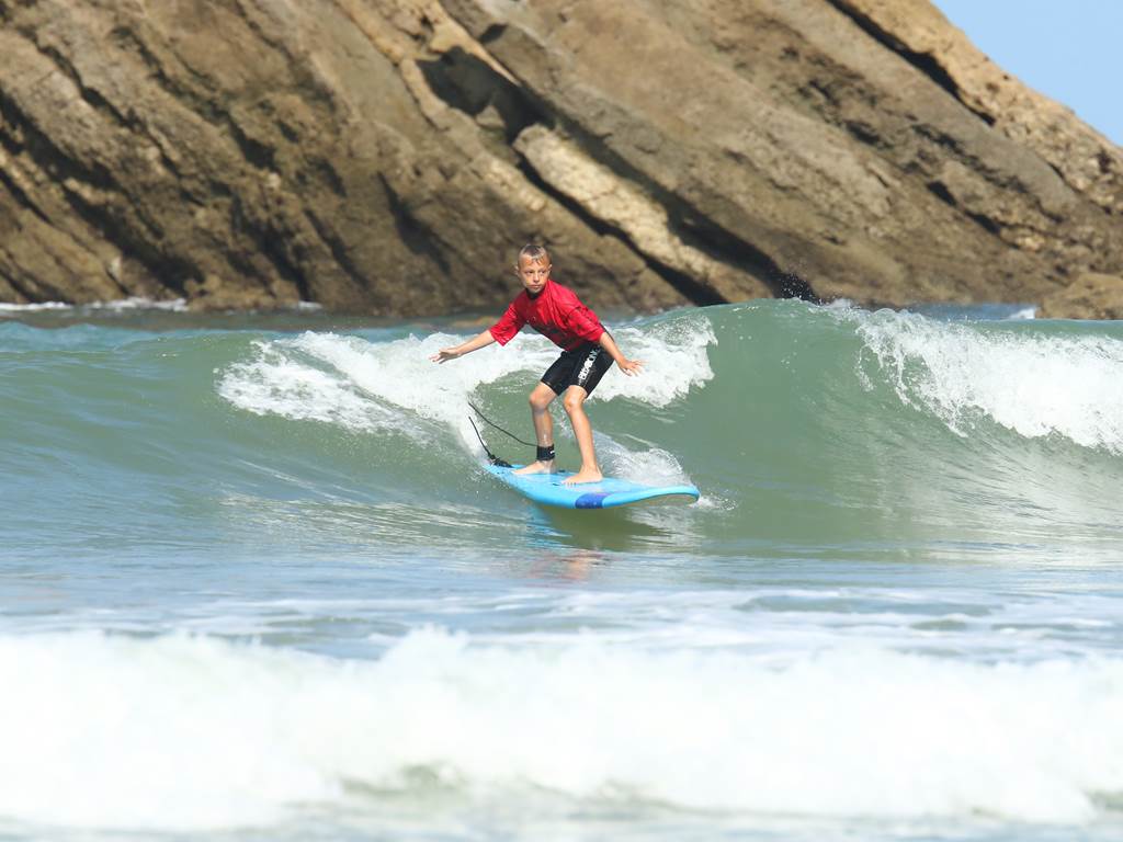 cours surf cote des basques Jo Moraiz