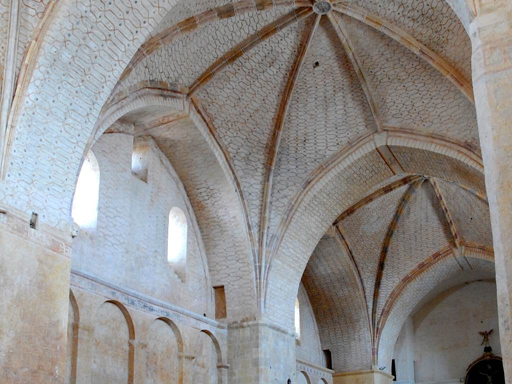 Abbaye de Saint-Avit-Senieur intérieur église